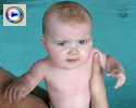 Beim Babyschwimmen …